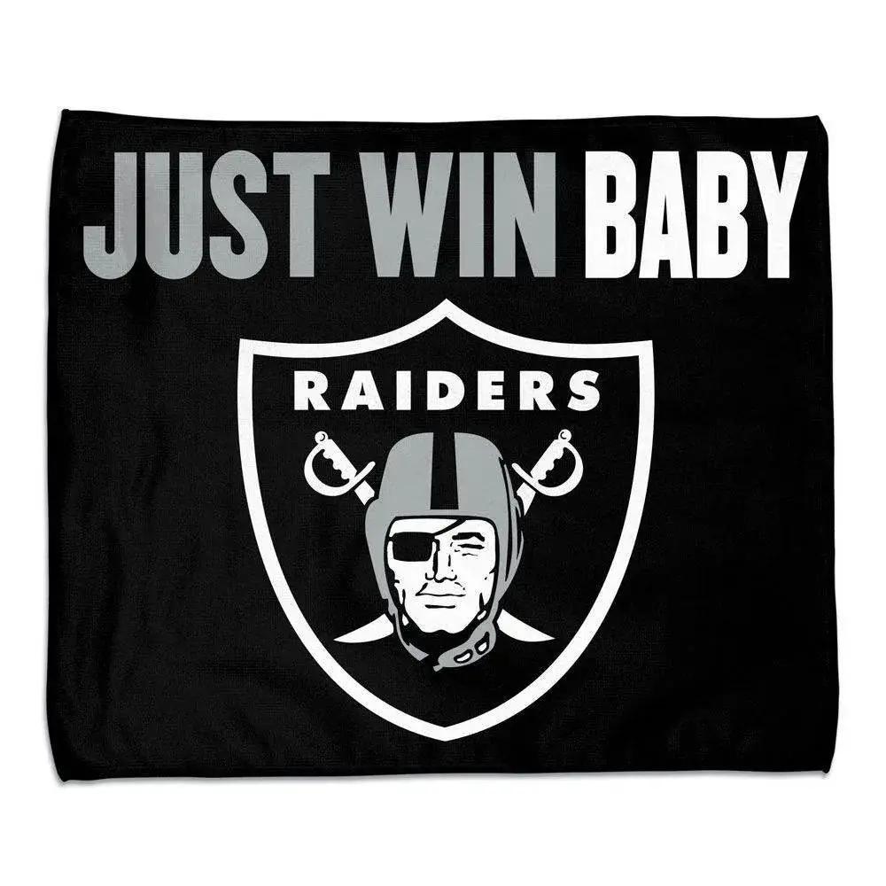  Las Vegas Raiders Rally Towel 15 By 18 Inches Full Color -  ToylandEU™