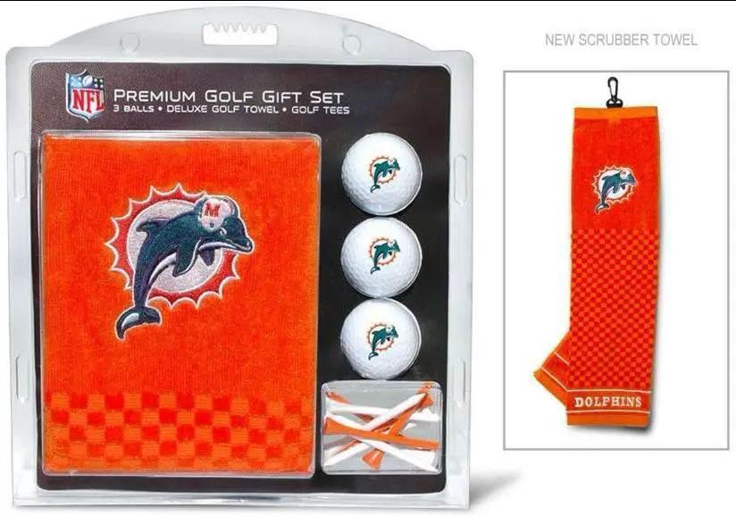  Miami Dolphins Golf Gift Set Embroidered Towel And Balls -  ToylandEU™