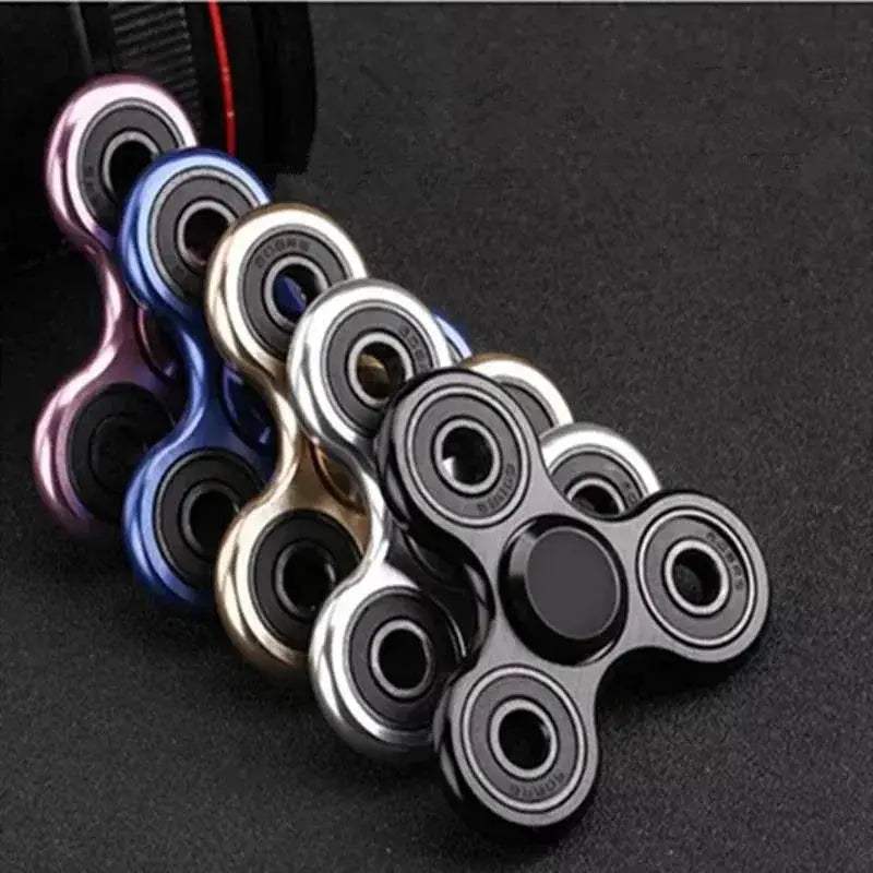  70mm Triangle Finger Aluminum Alloy Metal Spinner No Box -  ToylandEU™