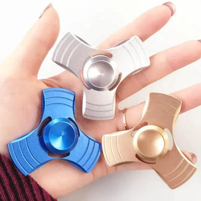  Aluminum Alloy Hand Spinner Trefoil Finger Spinner Toys -  ToylandEU™