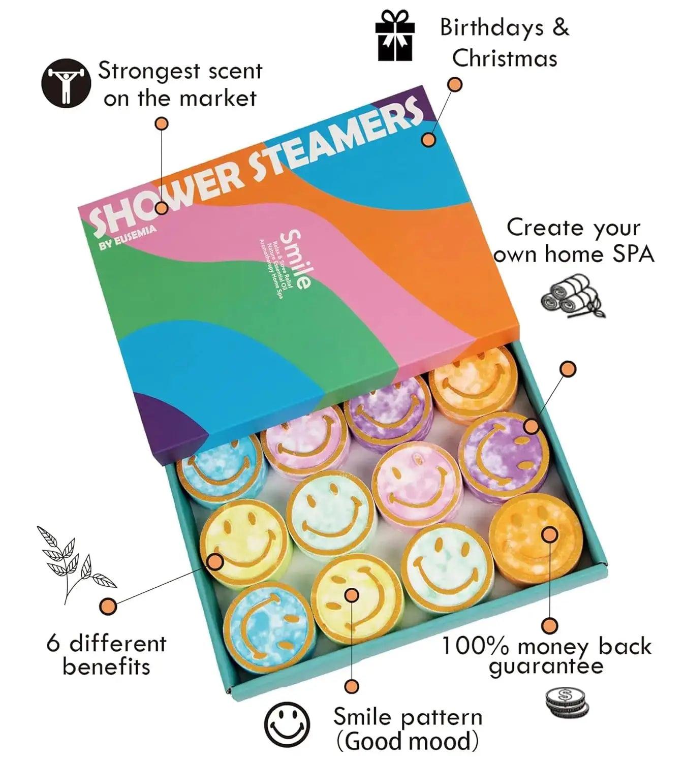  Aromatherapy Shower Steamers 12 Pack For Stress Relief -  ToylandEU™