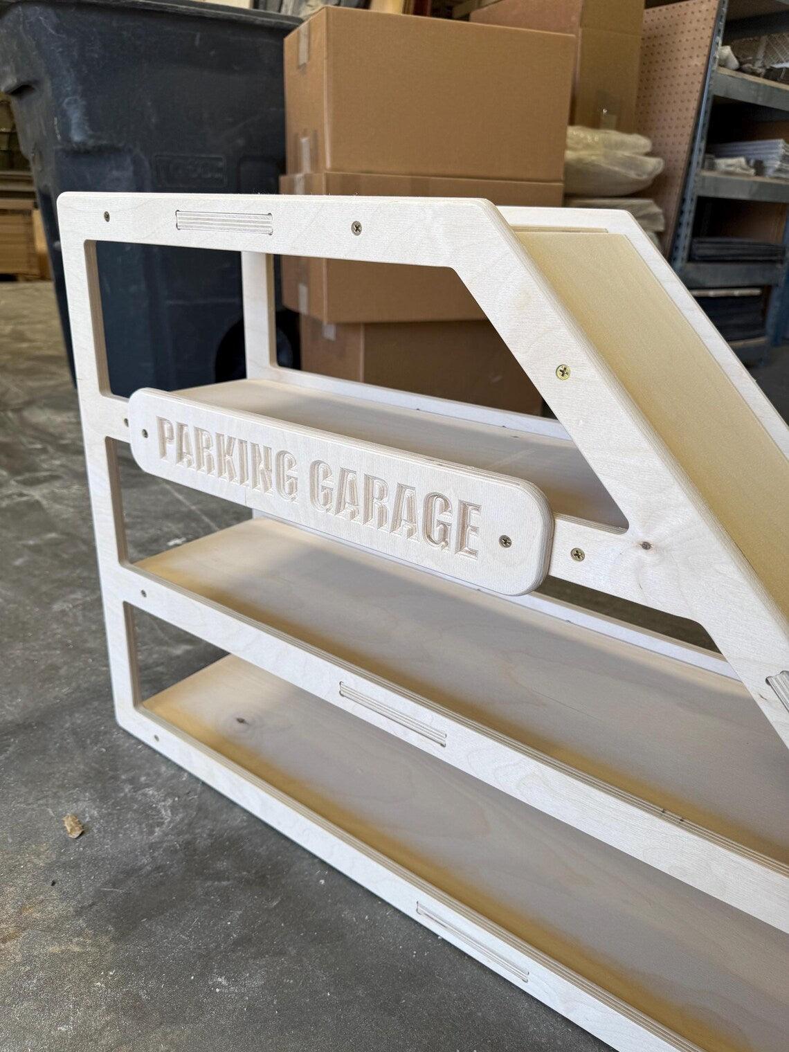 Toy Car Storage Cabinet | Ramp Included | Toylandeu™