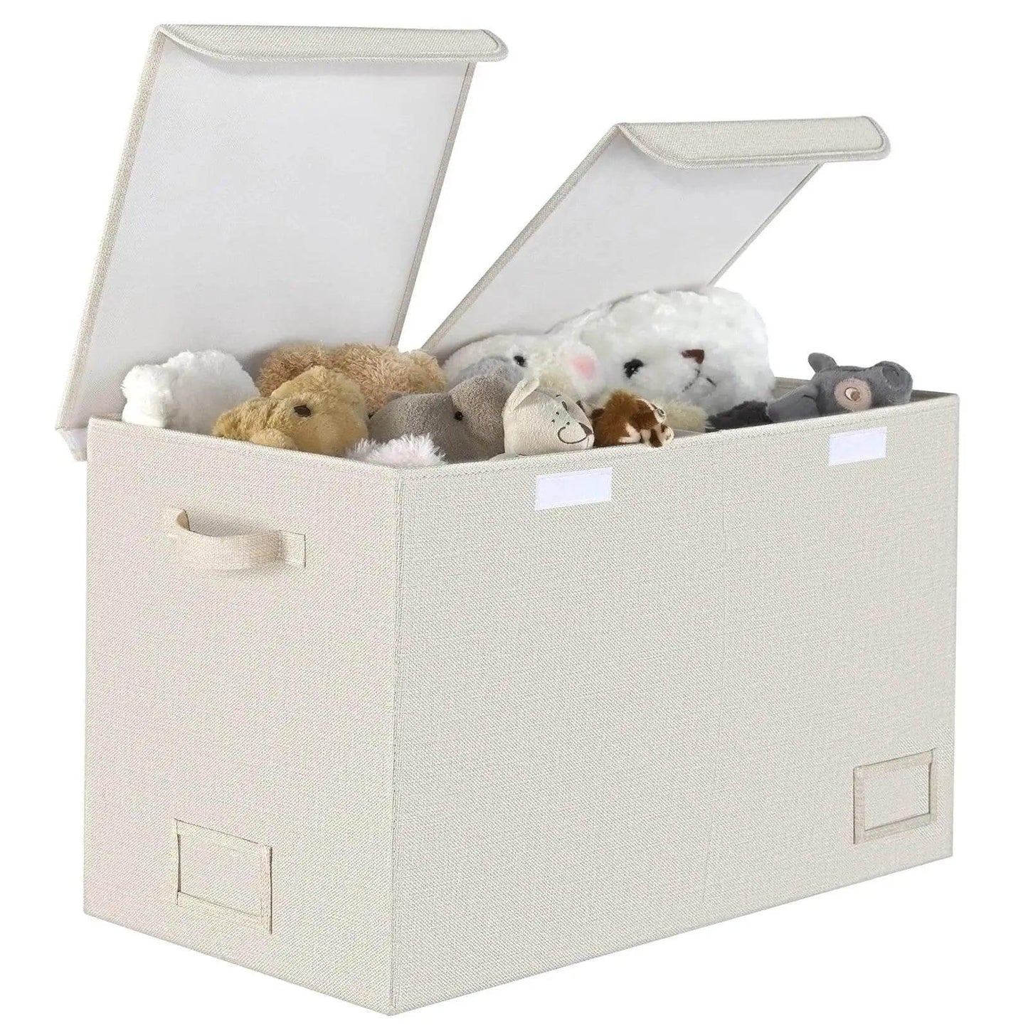  Toy Chest With Lids, Large Foldable Toy Storage Organizer -  ToylandEU™