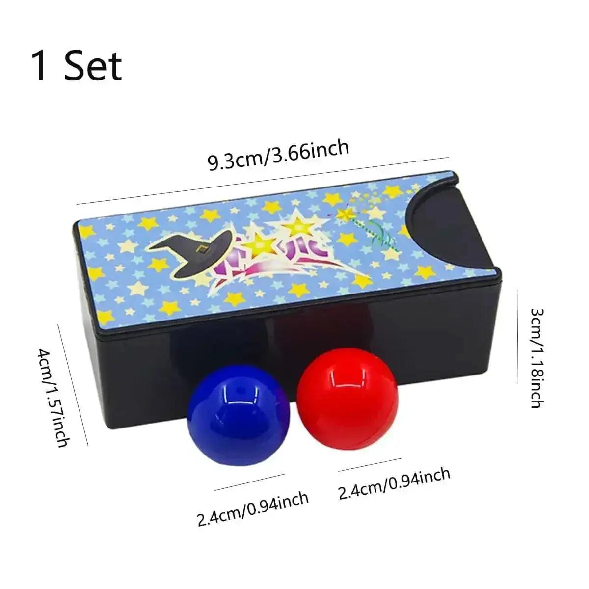  Color Change Magic Box Red To Blue Ball Tricks Set -  ToylandEU™