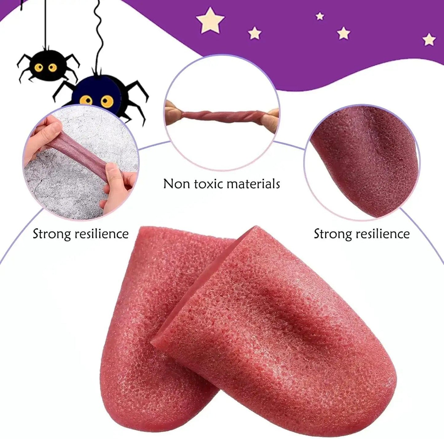  Realistic Fake Tongue Prop For Prank Magic Show Clown -  ToylandEU™