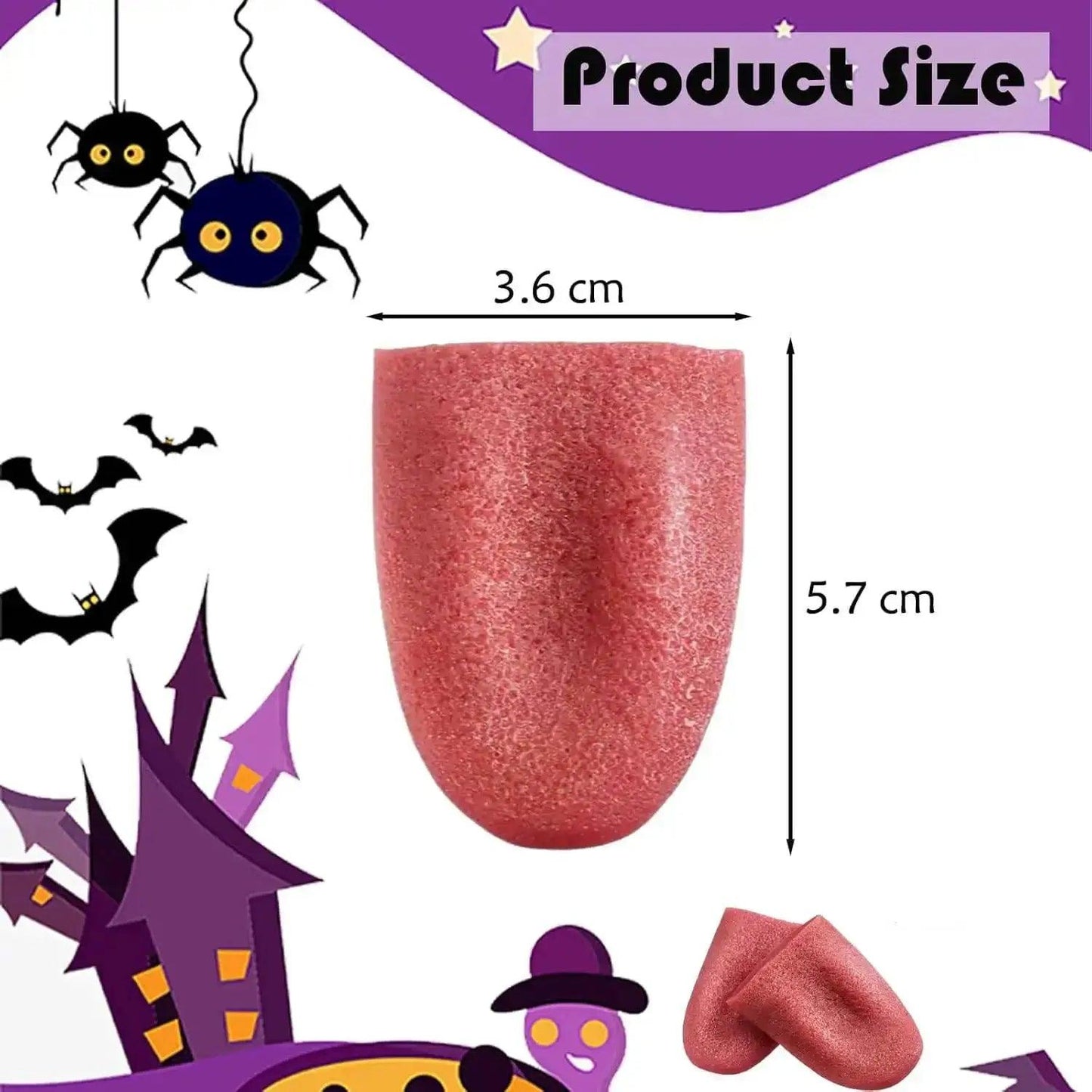  Realistic Fake Tongue Prop For Prank Magic Show Clown -  ToylandEU™
