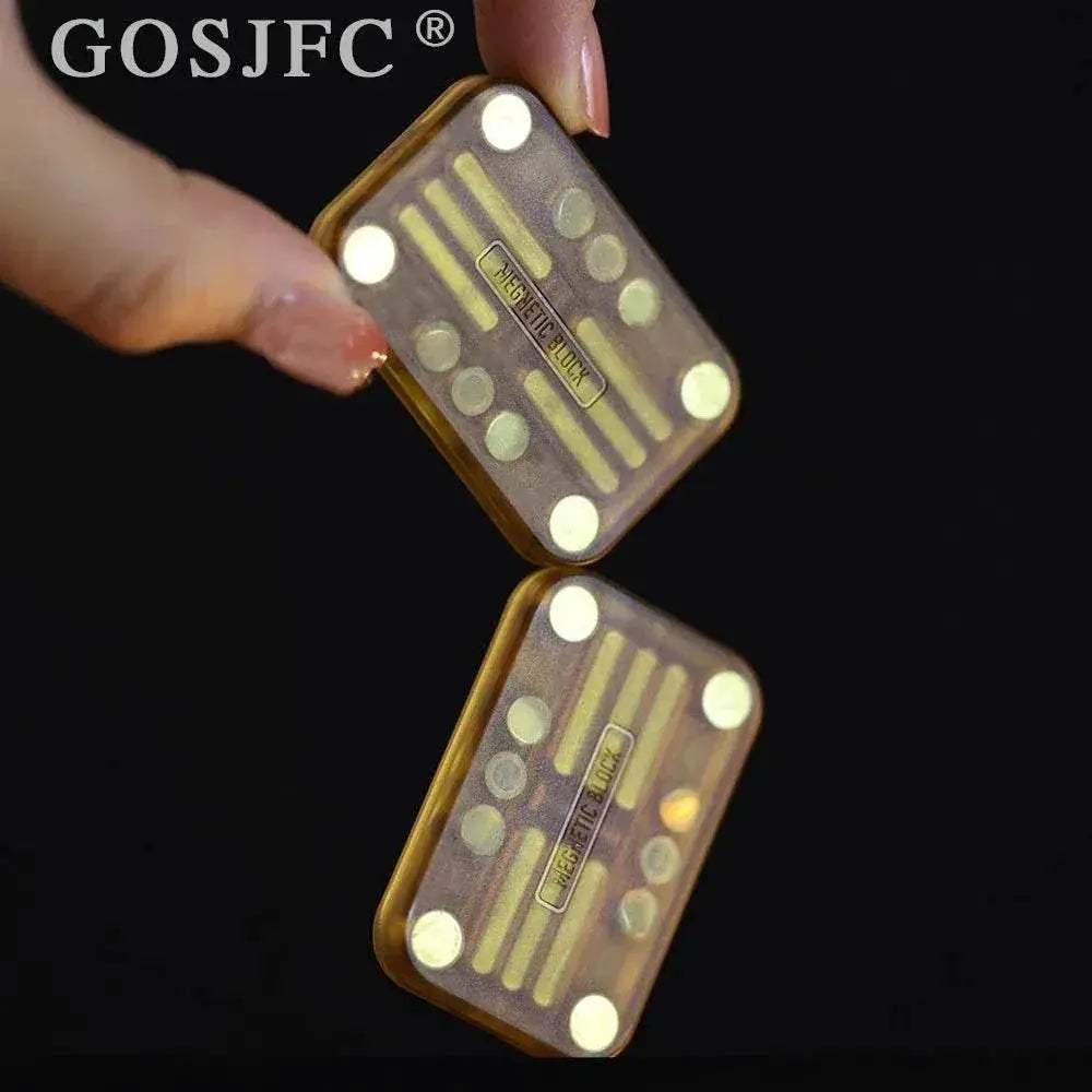  GAO Studio Magnetic Cube Infinite Bit Magnetic Push Paragraph Dump Decompression Toys -  ToylandEU™