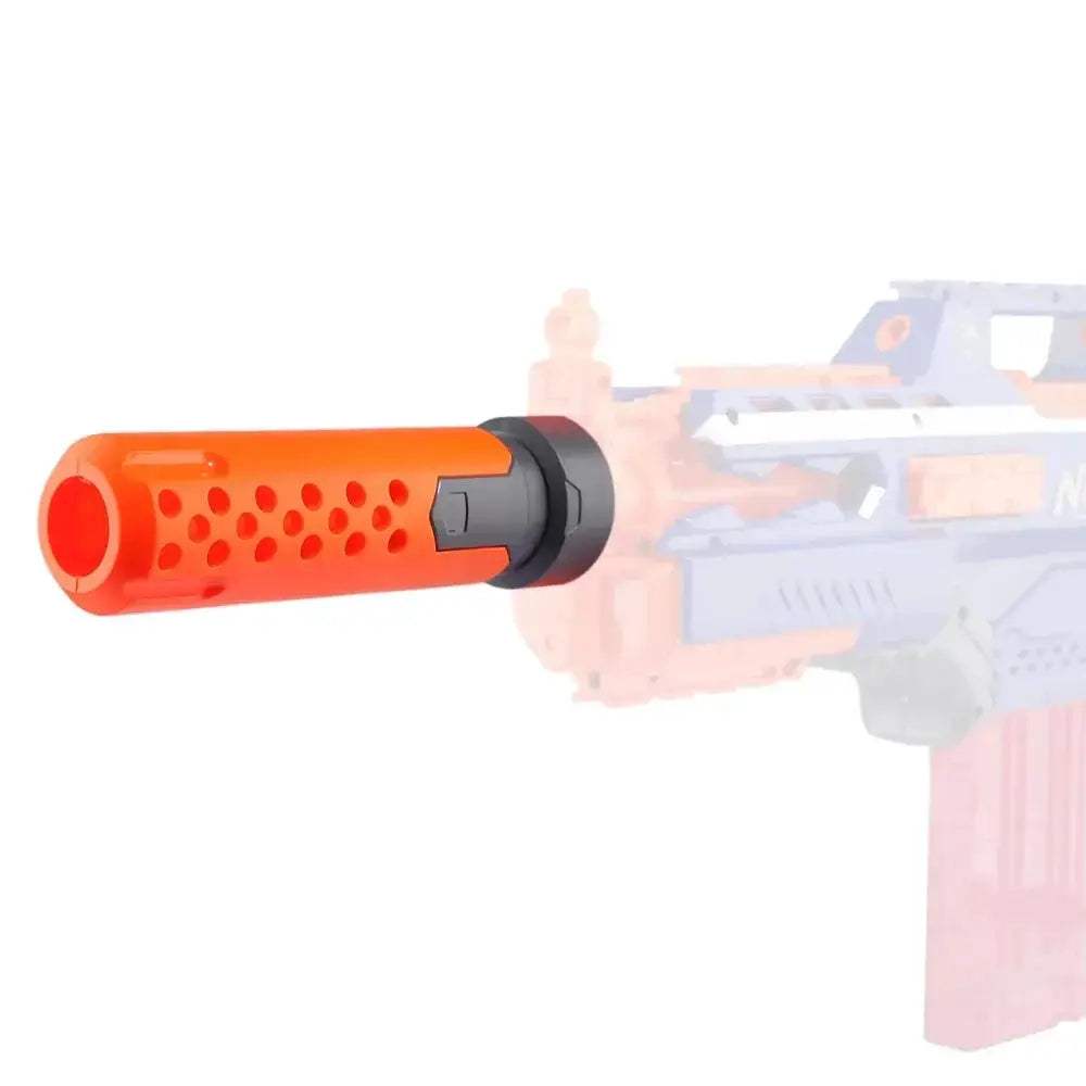 Toy Gun Accessory Muffler Front Tube Decoration Orange Grey - ToylandEU