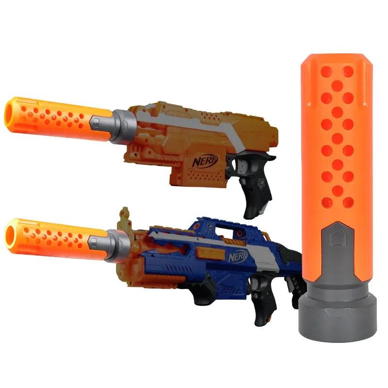  Toy Gun Accessory Muffler Front Tube Diecast Grey -  ToylandEU™
