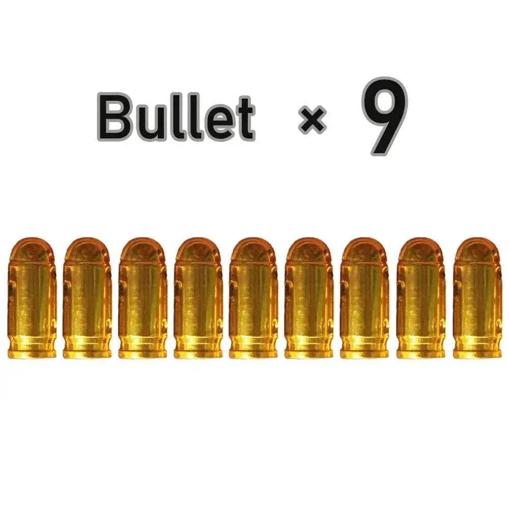  Toy Gun Bullets Stress Shot Gun Plastic Shell 9 Bullets -  ToylandEU™