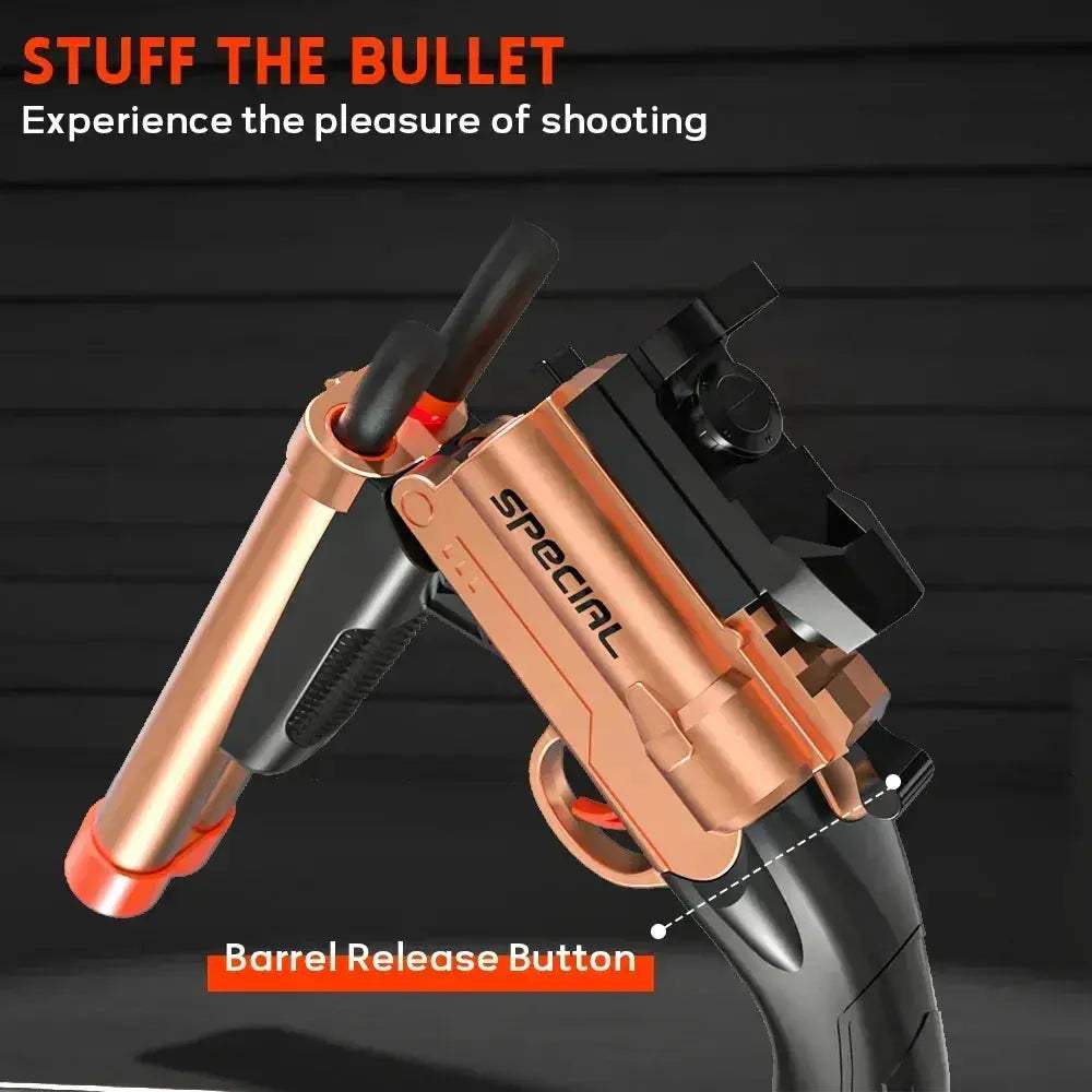 Toy Gun Foam Blaster With Soft Darts For Safe Play - ToylandEU