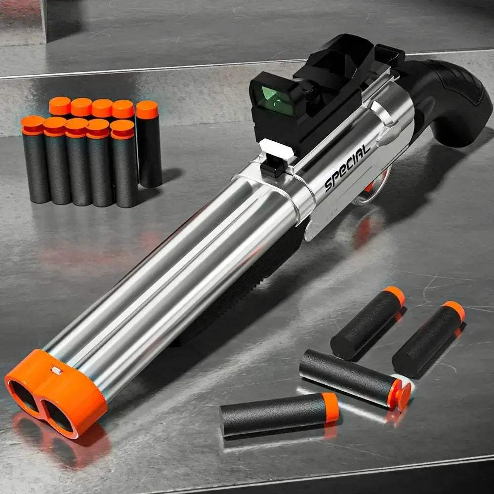 Toy Gun Foam Blaster With Soft Darts For Safe Play - ToylandEU