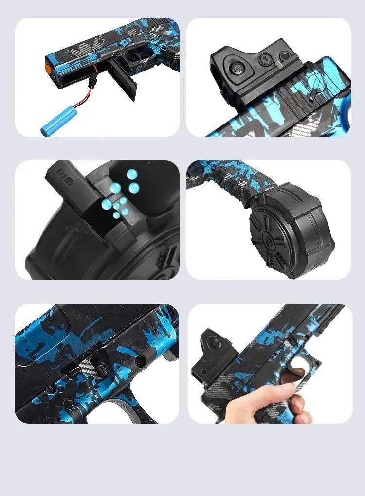  Gel Ball Toy Gun G17 Multi-Color Manual All-In-One Outdoor Game -  ToylandEU™