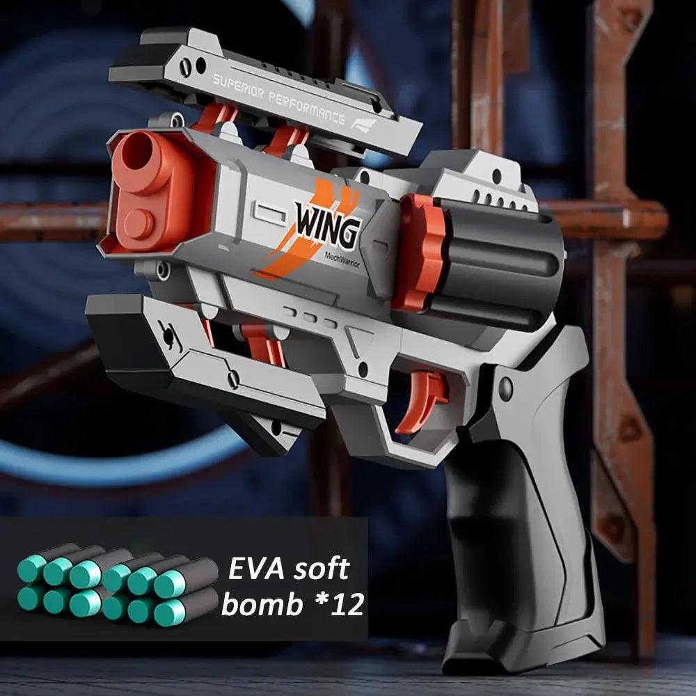  Kids Soft Foam Pistol Toy Gun With Safe Ammunition -  ToylandEU™