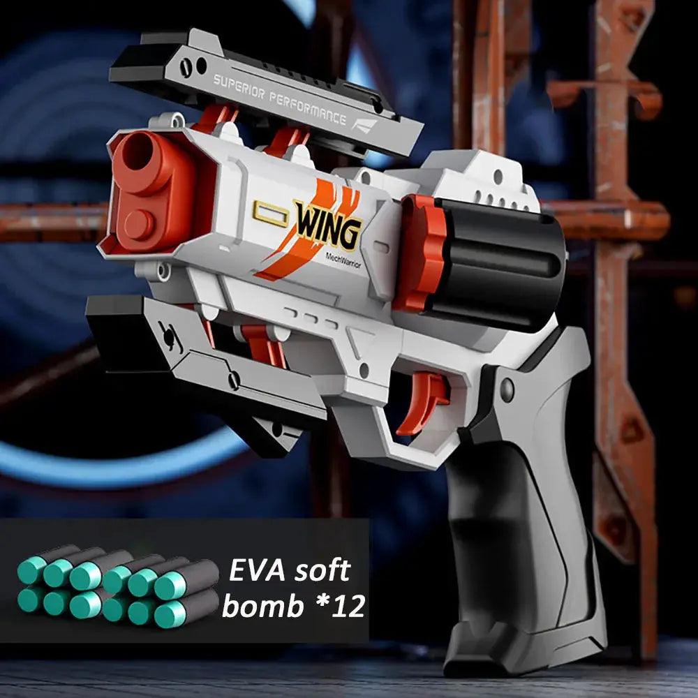  Kids Soft Foam Pistol Toy Gun With Safe Ammunition -  ToylandEU™