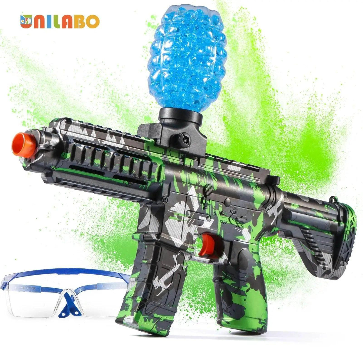  M416 Electric Ball Blaster Toy Gun High Speed Metallic Finish Rechargeable Halloween Thanksgiving Gift Bullets Excluded -  ToylandEU™