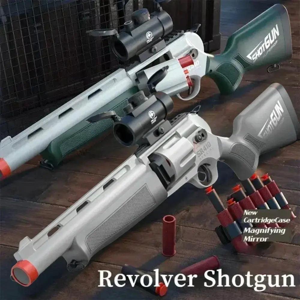 Toy Gun Soft Bullet Revolver For Kids Outdoor Play Safe -  ToylandEU™