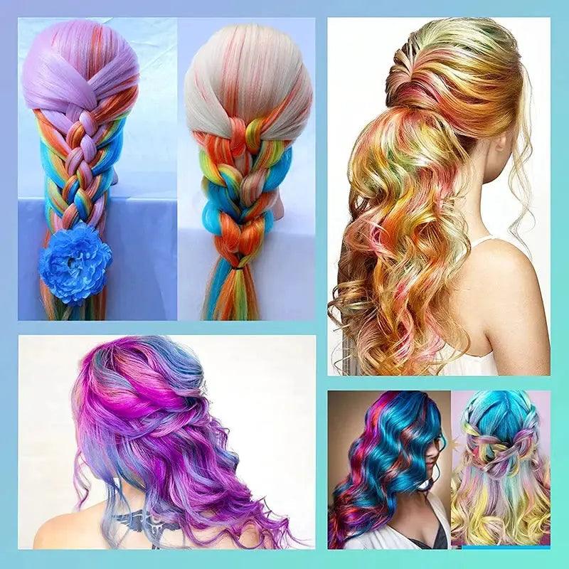  Kids Colorful Hair Dye Comb Set For Creative Play Fun -  ToylandEU™