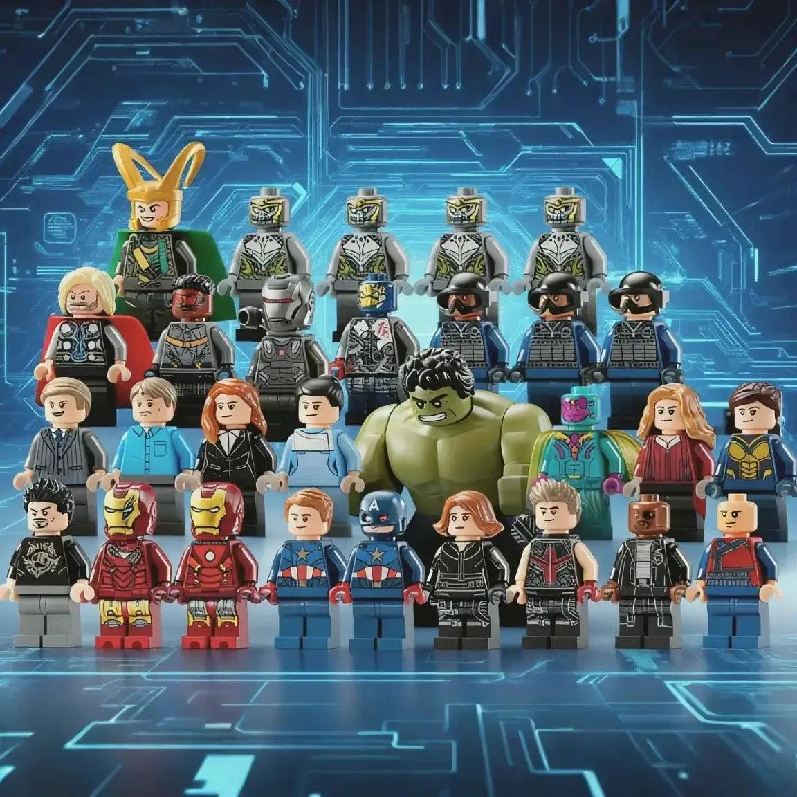  Lego Compatible Hero Dolls Figurines For Christmas Gift -  ToylandEU™