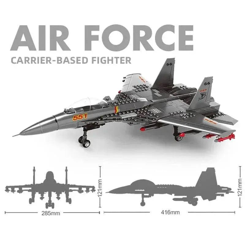  Toy Mustang Plane Helicopter Building Block Gift -  ToylandEU™