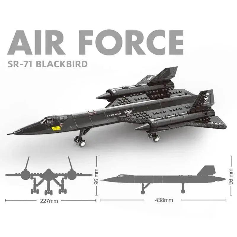 Toy Mustang Plane Helicopter Building Block Gift -  ToylandEU™