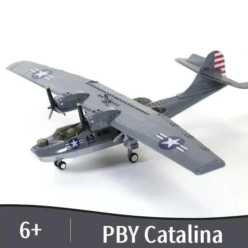  Toy Mustang Plane Helicopter Building Block Gift -  ToylandEU™