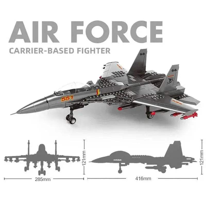  Toy Mustang Plane Helicopter Building Block Gift -  ToylandEU™