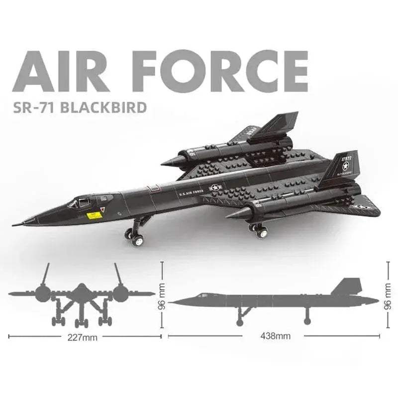  Toy Mustang Plane Helicopter Building Block Gift -  ToylandEU™