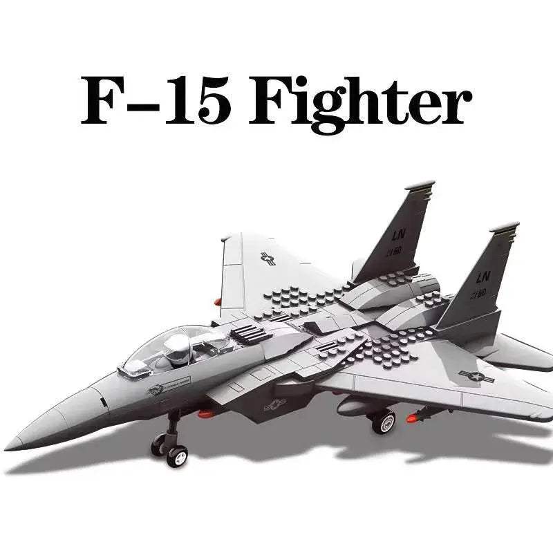  Toy Mustang Plane Helicopter Building Block Gift -  ToylandEU™
