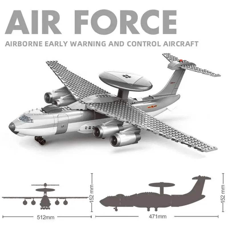  Toy Mustang Plane Helicopter Building Block Gift -  ToylandEU™