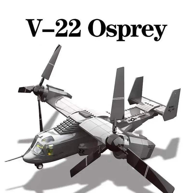  Toy Mustang Plane Helicopter Building Block Gift -  ToylandEU™