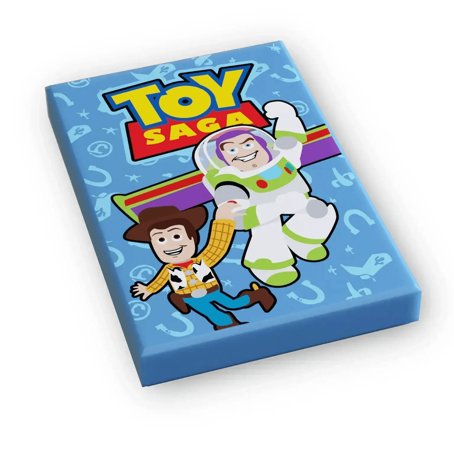 Toy Saga Movie Cover (2x3 Tile) made using LEGO part - ToylandEU