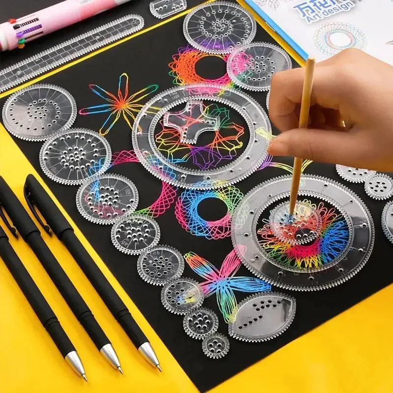  Spirograph Drawing Toy Set Montessori Educational Kit -  ToylandEU™
