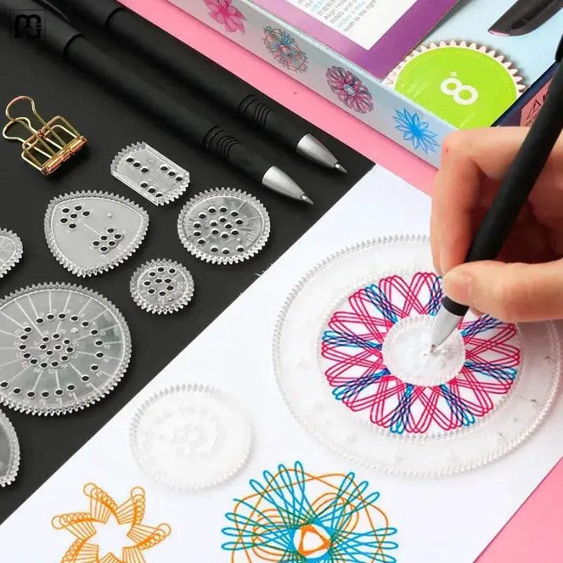  Spirograph Drawing Toy Set Montessori Educational Kit -  ToylandEU™