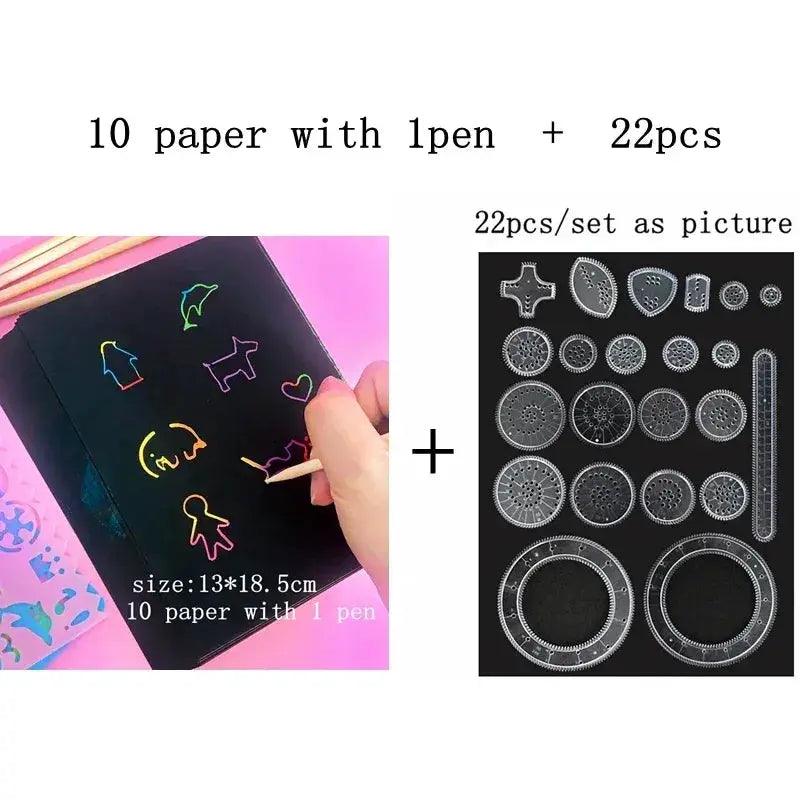  Spirograph Drawing Toy Set Montessori Educational Kit -  ToylandEU™