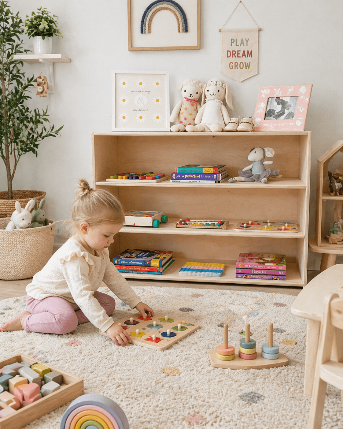 Toy Shelf | 3 Shelf Closed Back | Toylandeu™