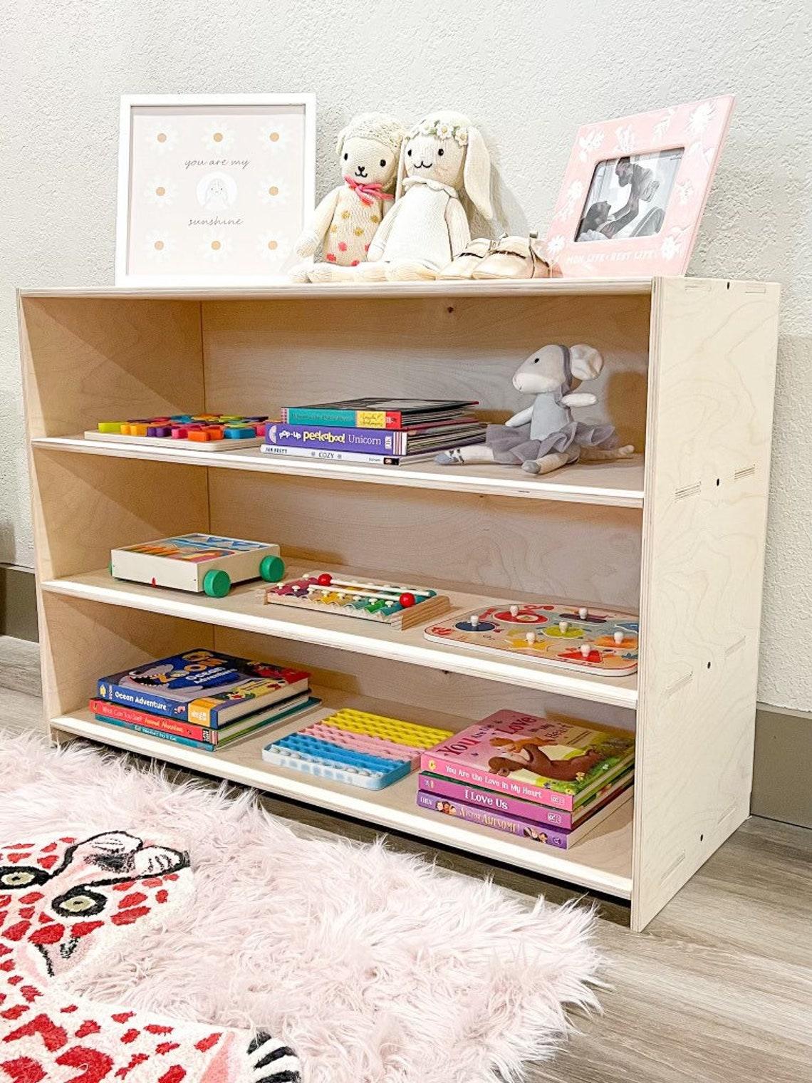 Toy Shelf | 3 Shelf Closed Back | Toylandeu™