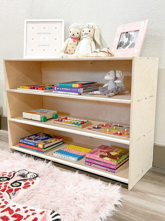 Toy Shelf | 3 Shelf Closed Back | Toylandeu™