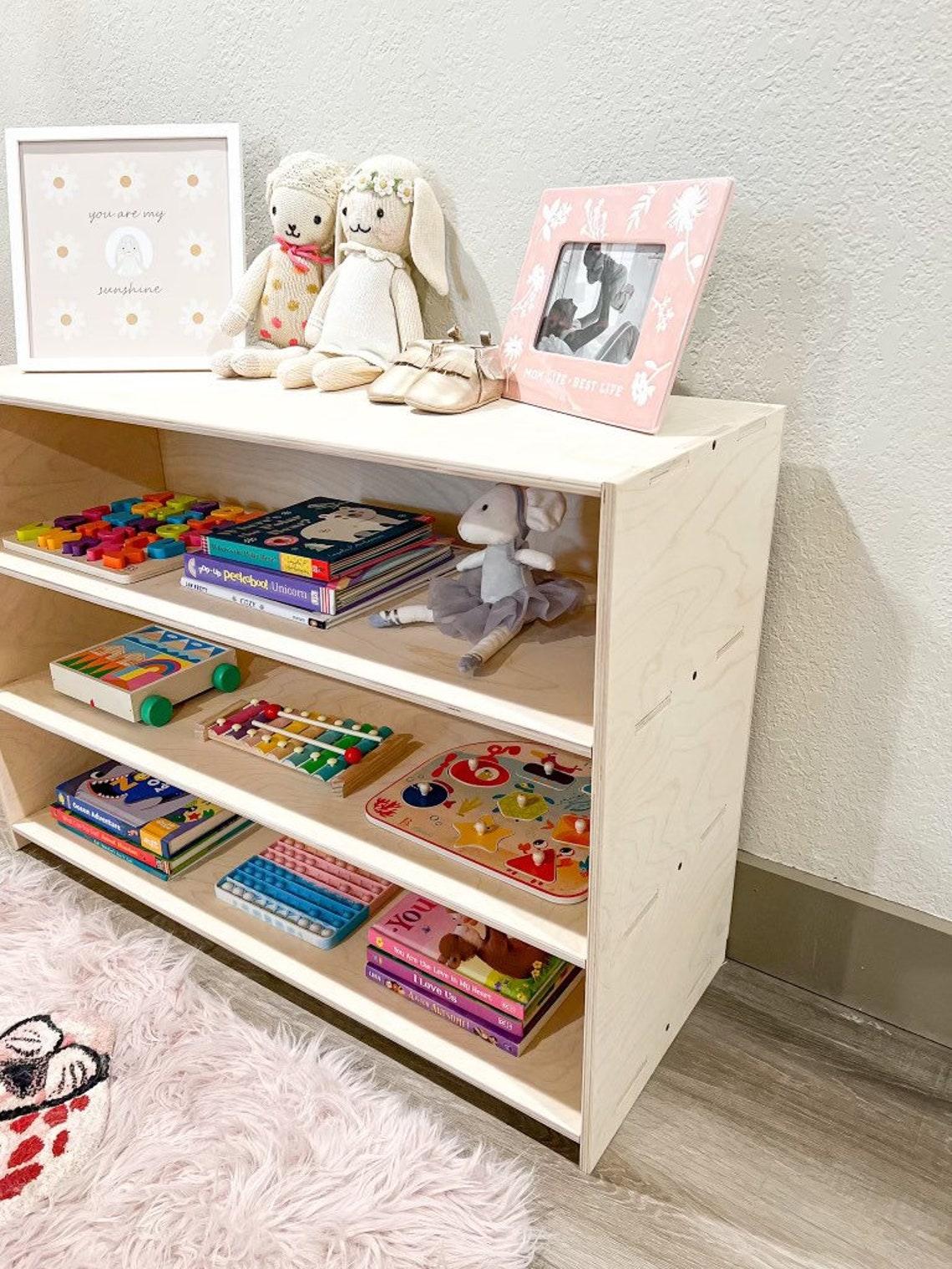 Toy Shelf | 3 Shelf Closed Back | Toylandeu™