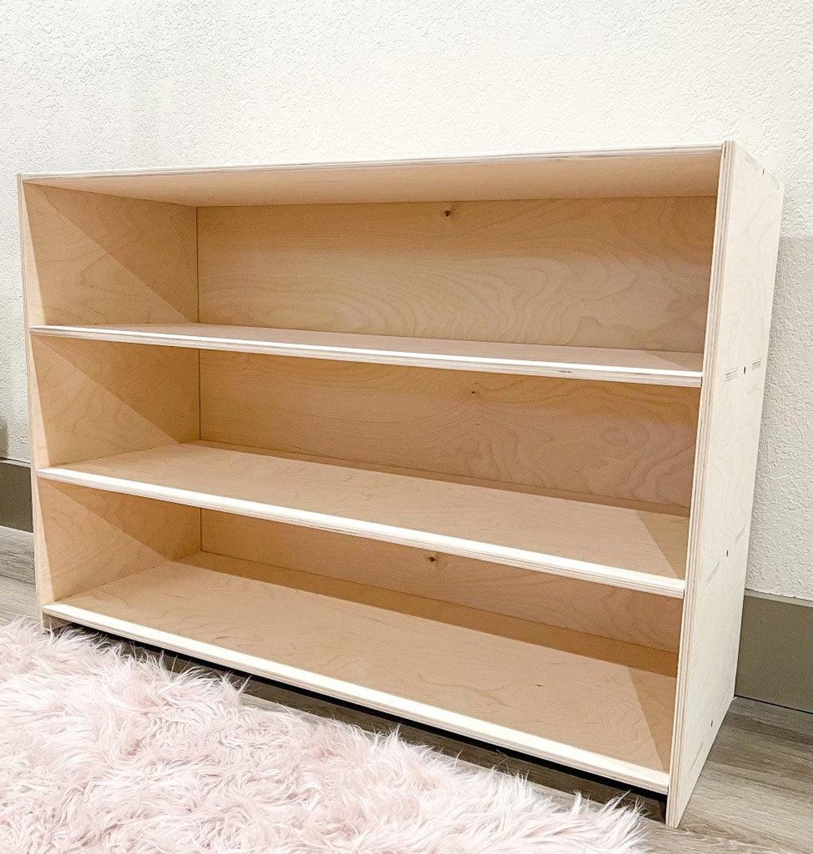 Toy Shelf | 3 Shelf Closed Back | Toylandeu™