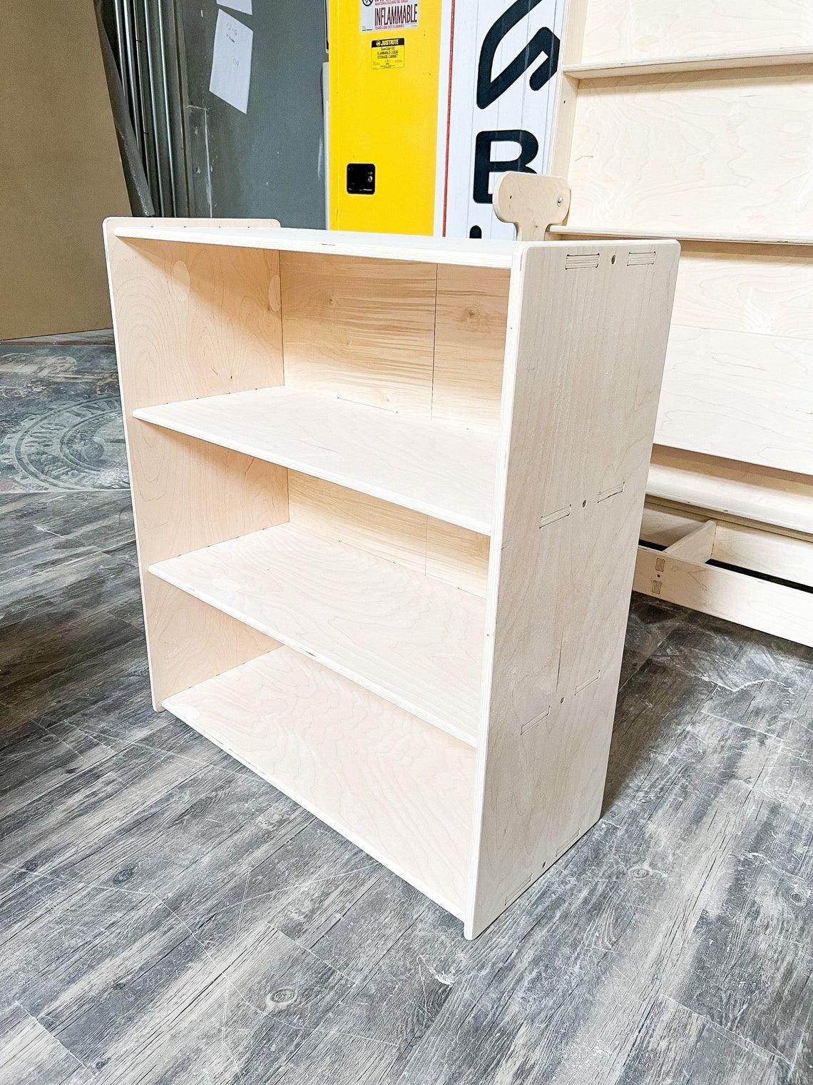Toy Shelf | 4-Shelf Montessori | Toylandeu