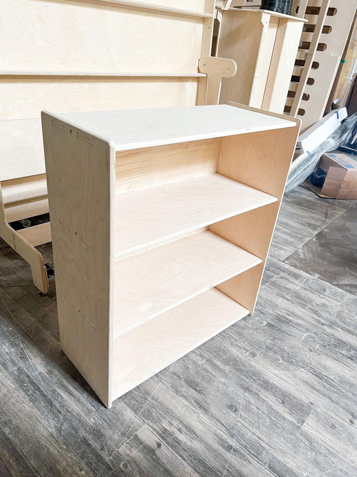 Toy Shelf | 4-Shelf Montessori | Toylandeu