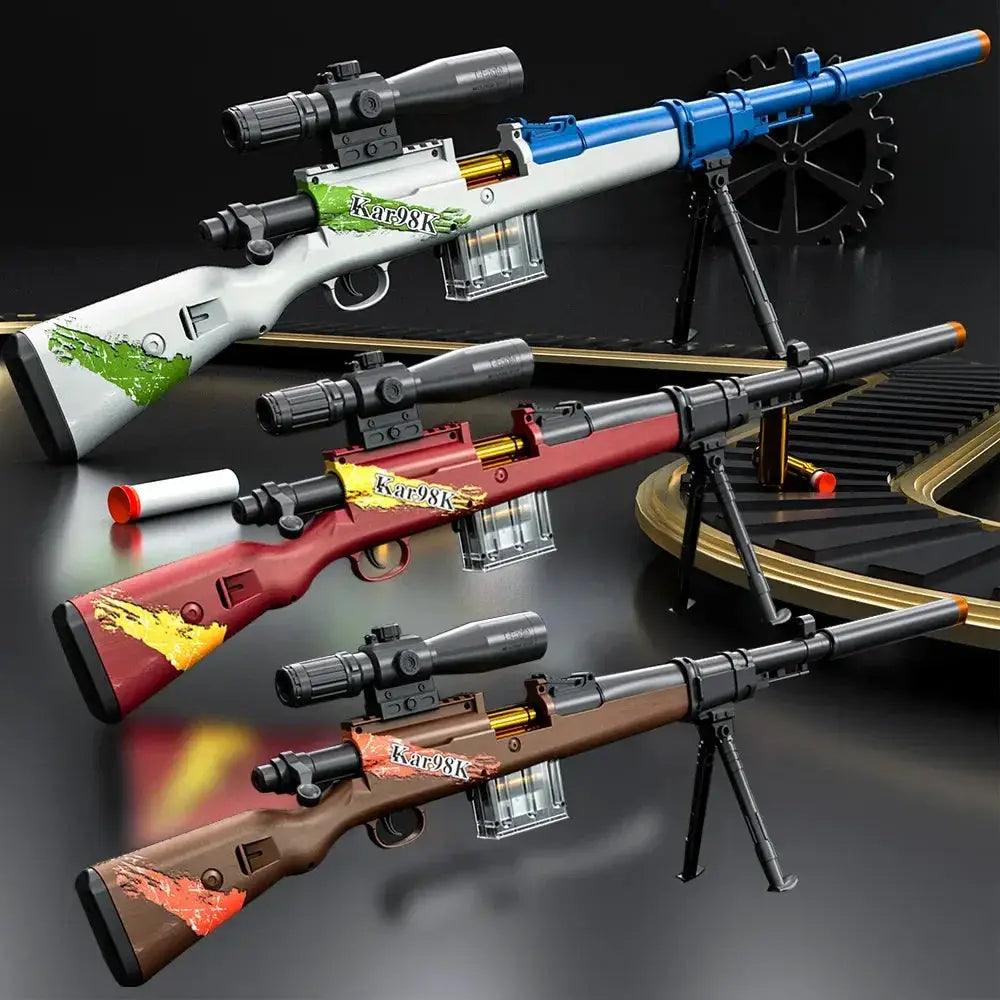  Toy Sniper Rifle Durable With Scope And Soft Bullets -  ToylandEU™