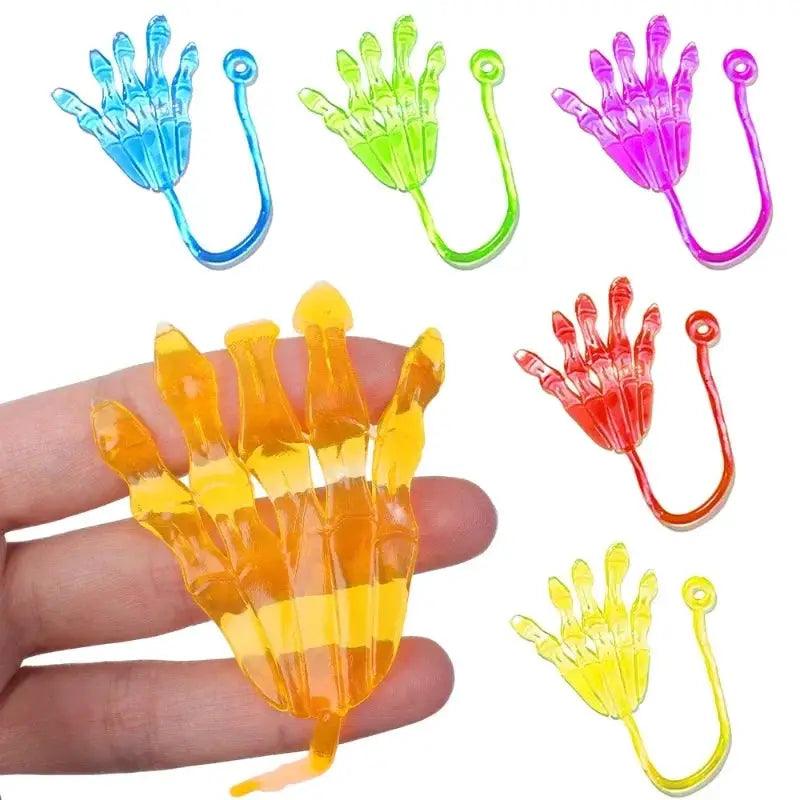  Sticky Hands Spider Web Toy Set For Kids Stretchy Fun -  ToylandEU™