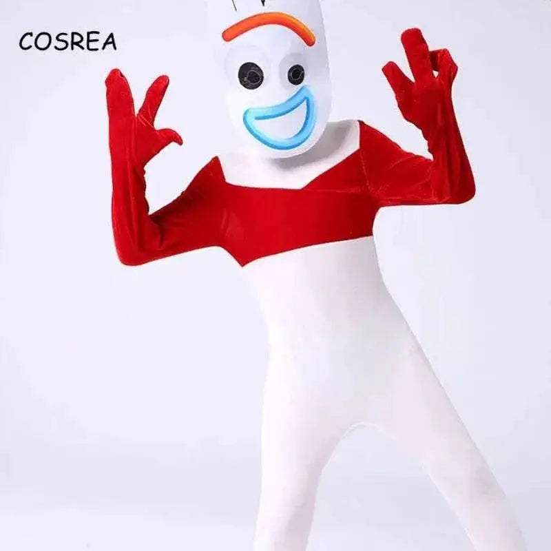 Toy Story 4 Forky Kids Costume Set - Costume & Mask for Halloween Fun - ToylandEU