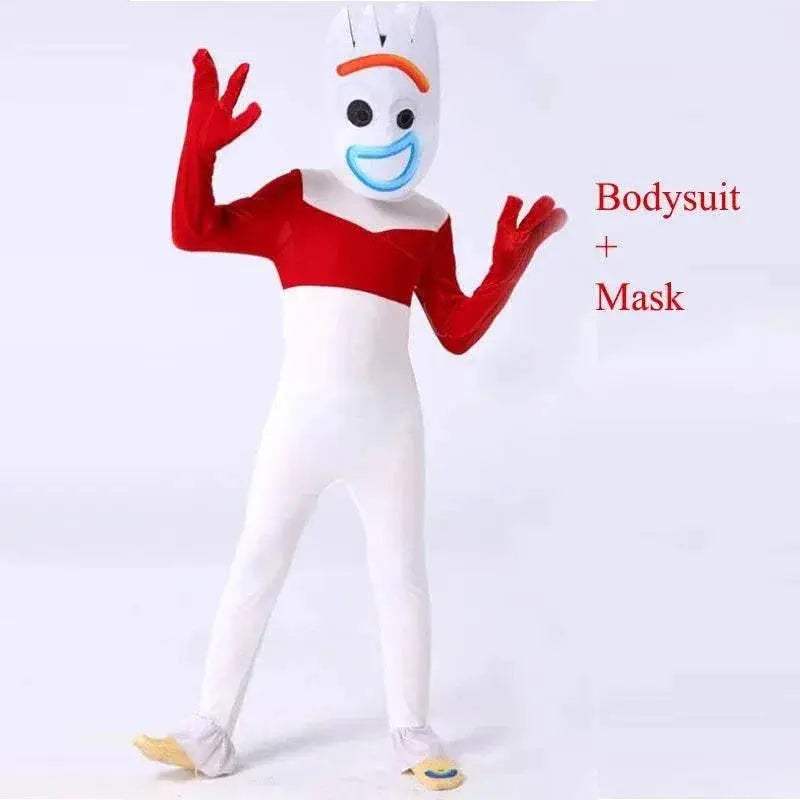 Toy Story 4 Forky Kids Costume Set - Costume & Mask for Halloween Fun - ToylandEU