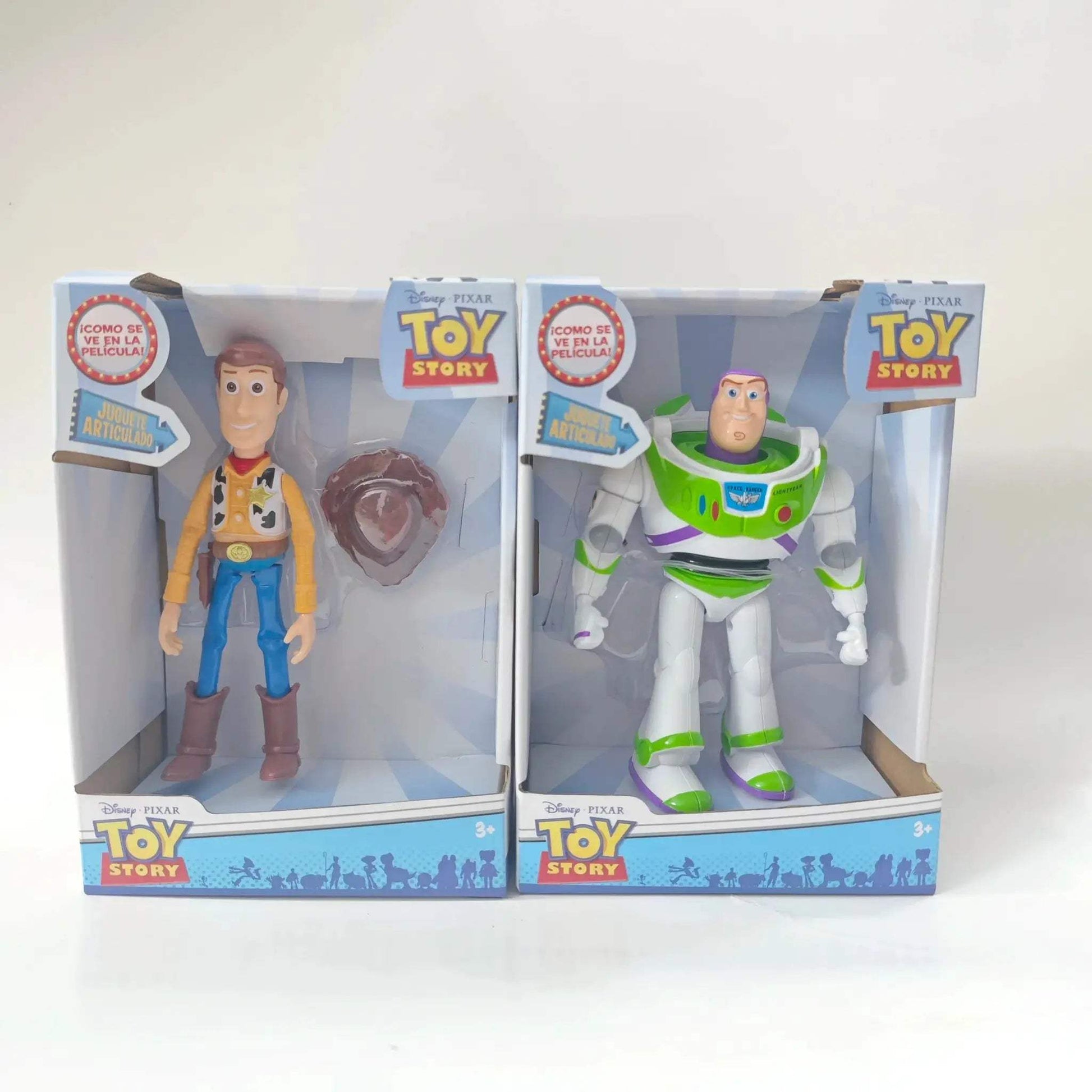Toy Story Buzz Lightyear Woody Figurine Set Premium Collectible - ToylandEU