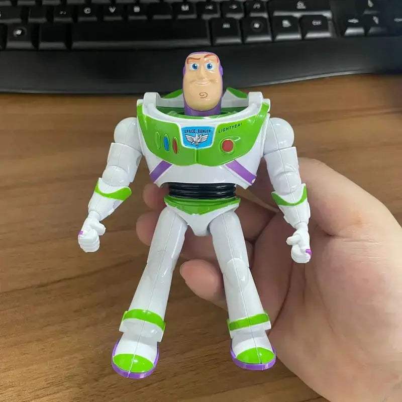 Toy Story Buzz Lightyear Woody Figurine Set Premium Collectible - ToylandEU
