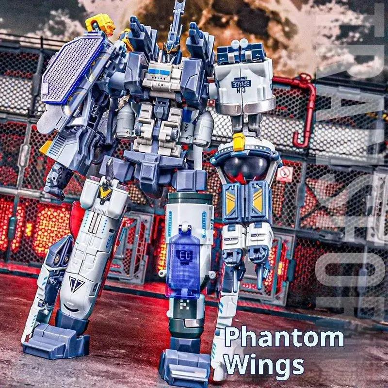  Transforming Robot Space Shuttle Six In One Mecha Model -  ToylandEU™
