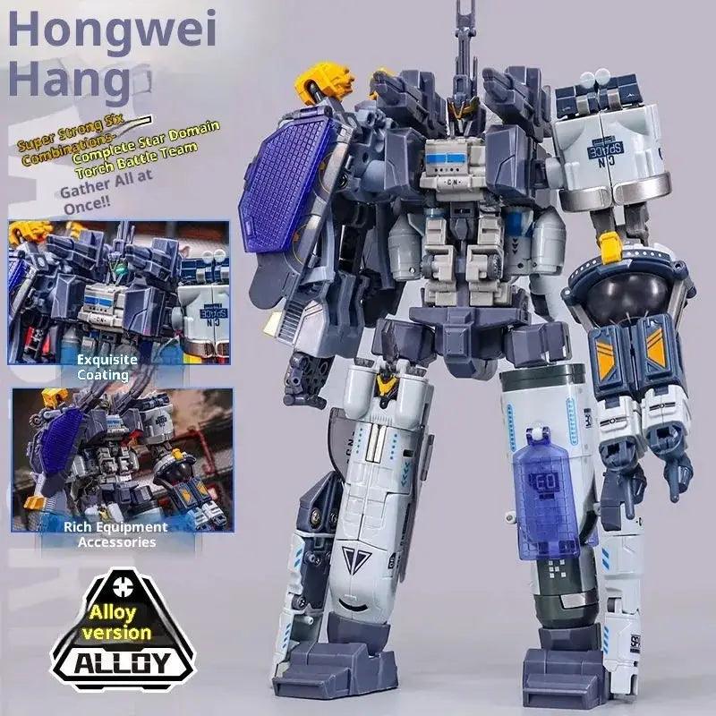  Transforming Robot Space Shuttle Six In One Mecha Model -  ToylandEU™